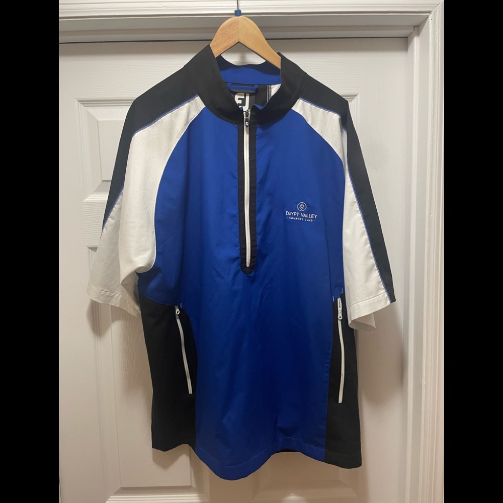 Mens Footjoy Short Sleeve Rain Jacket